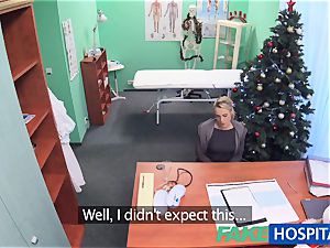 FakeHospital doctor Santa cums twice this yr