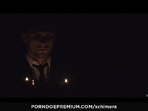 xCHIMERA - erotic fetish lovemaking with dark-hued Luna Corazon